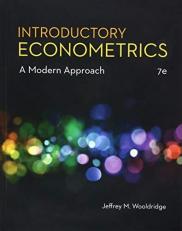 Introductory Econometrics : A Modern Approach 7th