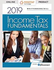 CengageNOWv2 for Whittenburg/Gill's Income Tax Fundamentals 2019, 37th, 1 term Printed Access Card