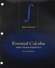 Bundle: Essential Calculus: Early Transcendentals, Loose-Leaf Version, 2nd + WebAssign Printed Access Card for Stewart's Essential Calculus: Early Transcendentals, 2nd Edition, Multi-Term