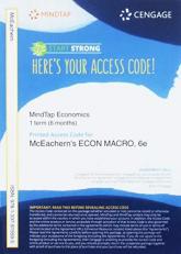 Macro Economics 6 - MindTap Access Access Card