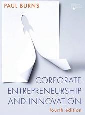 Corporate Entrepreneurship and Innovation 4th