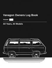 Vanagon Owners Log Book Hardcover 