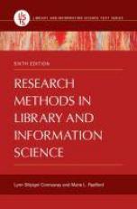 Research Methods in Library and Information Science 6th