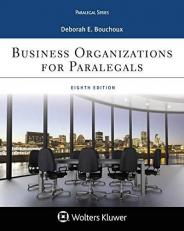 Business Organizations for Paralegal 8th