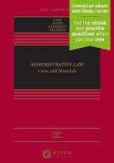 Administrative Law : Cases and Materials 8th