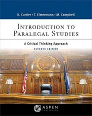 Introduction to Paralegal Studies : A Critical Thinking Approach with Access 7th