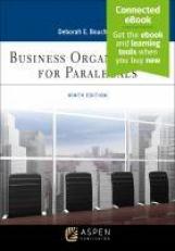 Business Organizations For Paralegal : Connected Ebook 9th