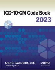 ICD-10-CM Code Book, 2023