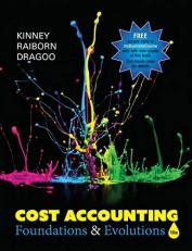 Cost Accounting : Foundations and Evolutions with Access 10th