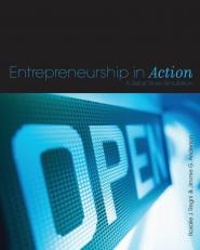 Entrepreneurship in Action 1st