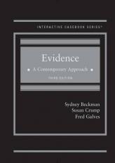 Evidence : A Contemporary Approach with Access 3rd