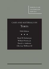 Cases and Materials on Torts 5th