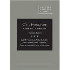 Civil Procedure : Cases and Materials with Access 13th