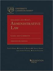 Gellhorn and Byse's Administrative Law, Cases and Comments with Access 13th