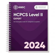 2024 HCPCS Level II Expert- HCPCS Code Book 