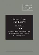 Energy Law and Policy 3rd