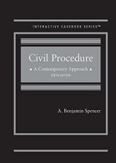 Civil Procedure, a Contemporary Approach with Access 6th