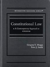 Constitutional Law : A Contemporary Approach 5th