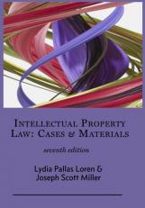 Intellectual Property : Cases & Materials 