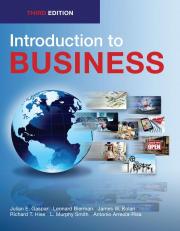 Introduction to Business - Access Card 3rd