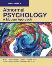 Abnormal Psychology: A Modern Approach Access Card 3rd
